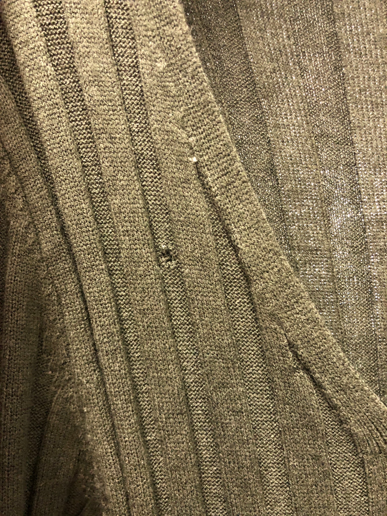 B-Ware 617. Charlotte Strick Kleid - Khaki