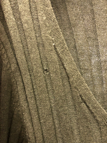B-Ware 617. Charlotte Strick Kleid - Khaki