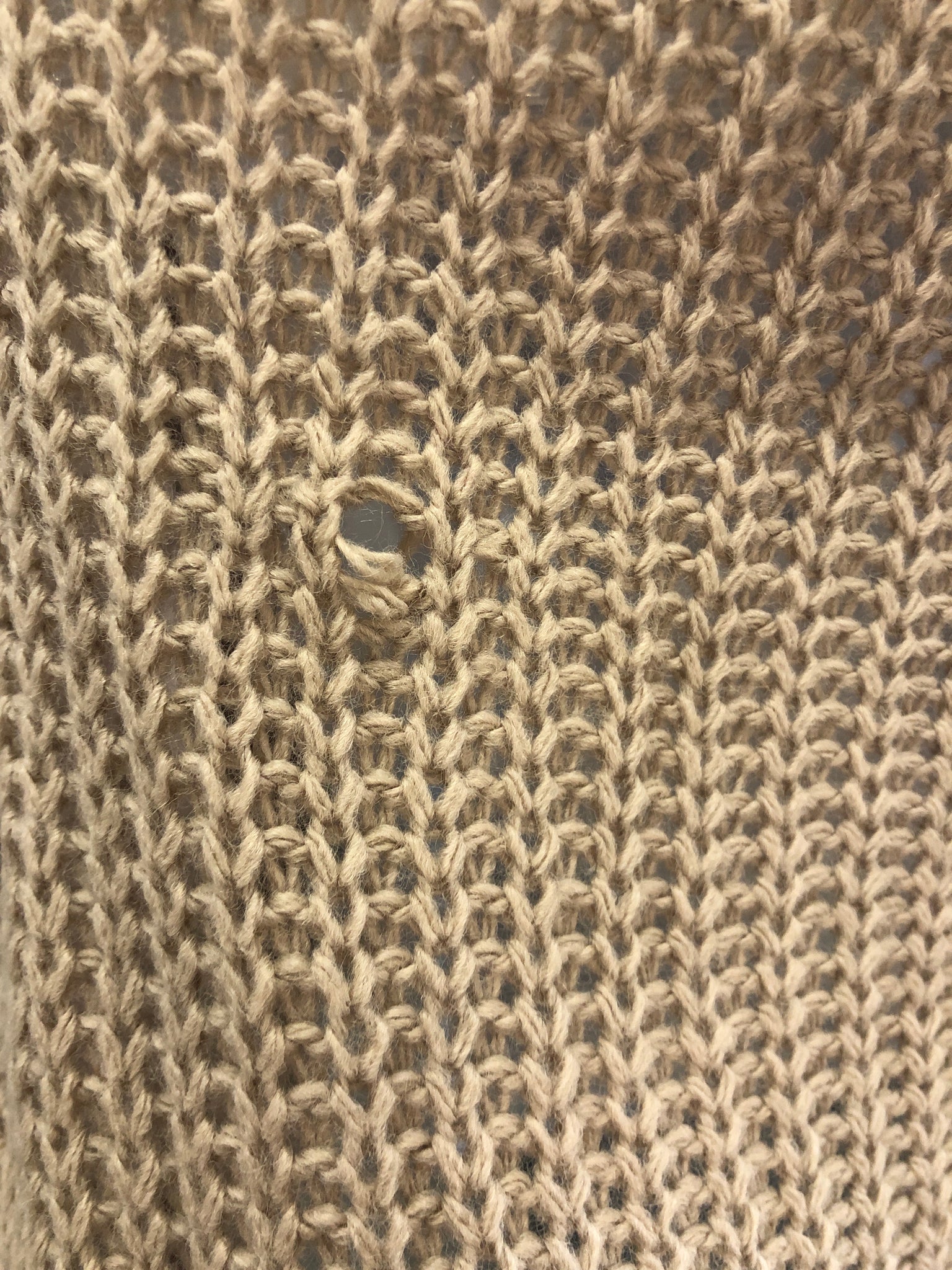 B-Ware 629. Maddy Longcardigan - Taupe