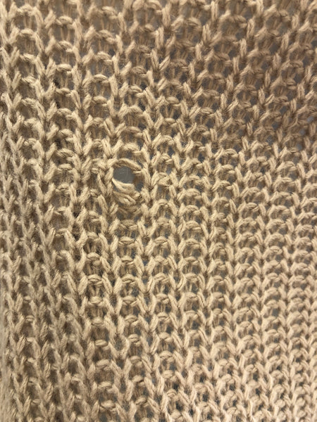 B-Ware 629. Maddy Longcardigan - Taupe