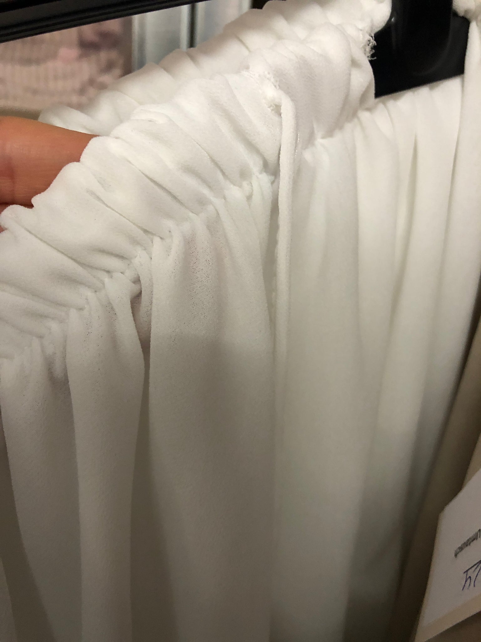 B-Ware 822. Flowy Volant Skort - Weiß
