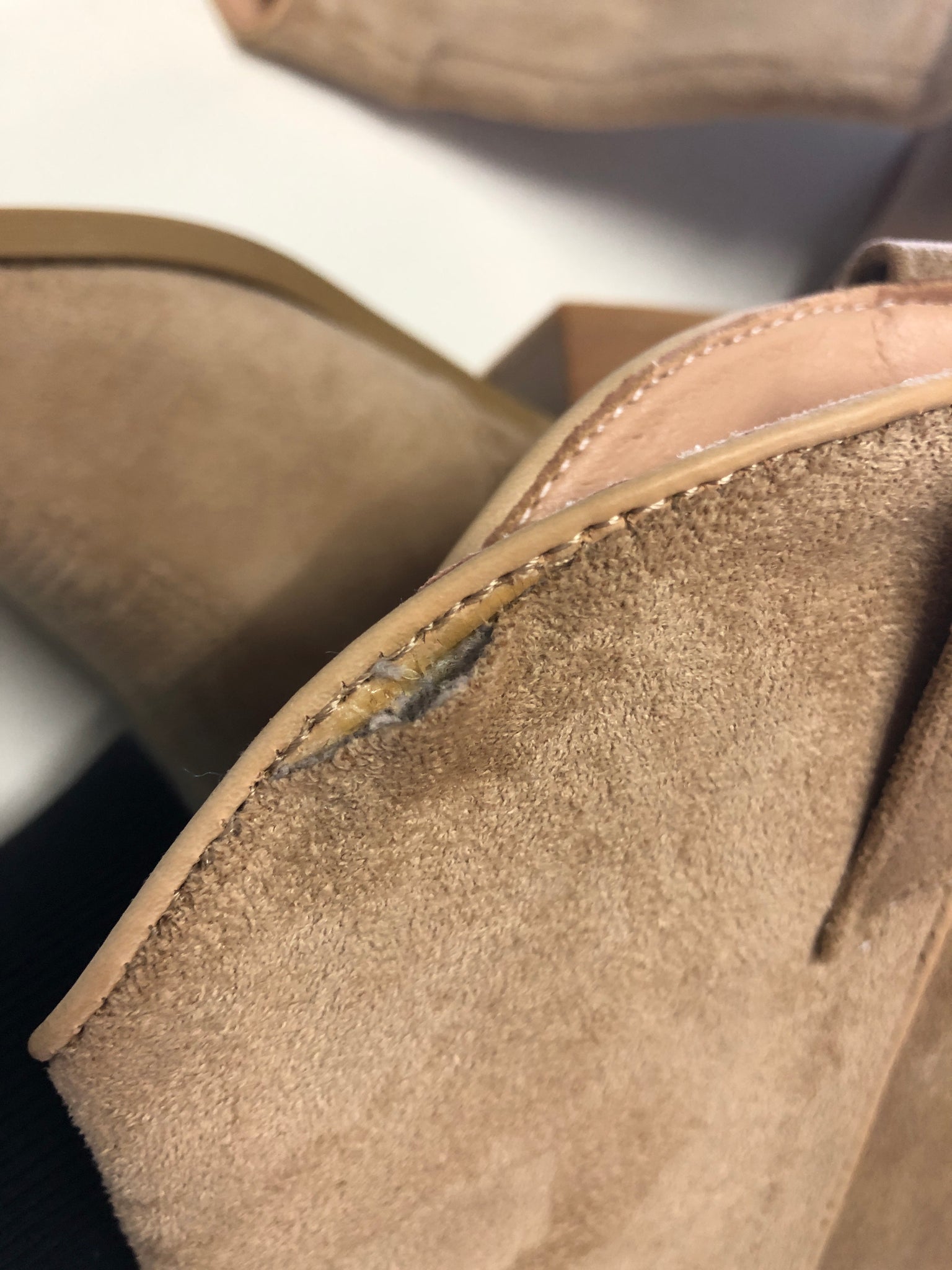 B-Ware 649. Elise Western Stiefel - Beige Gr. 37