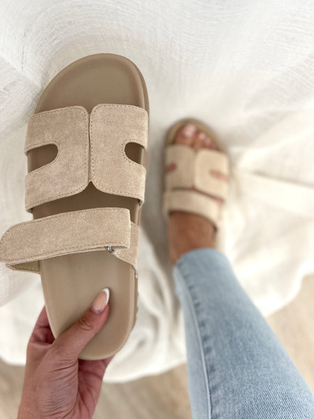 Hailey Pantolette - Beige (Nur Gr.39)