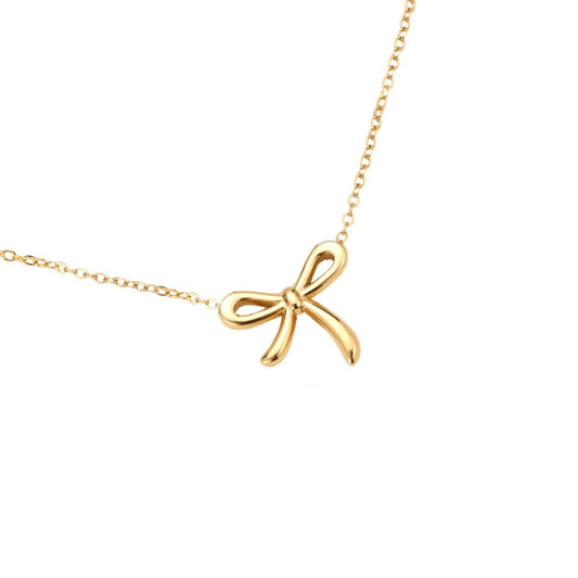 Bow Kette - Gold