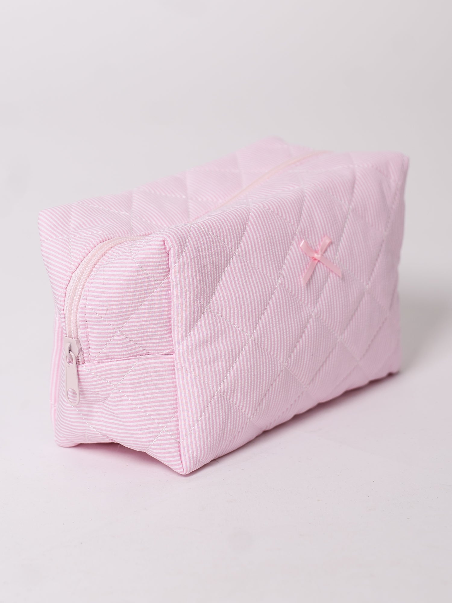 Holiday Kosmetik Tasche - Rosa/Gestreift