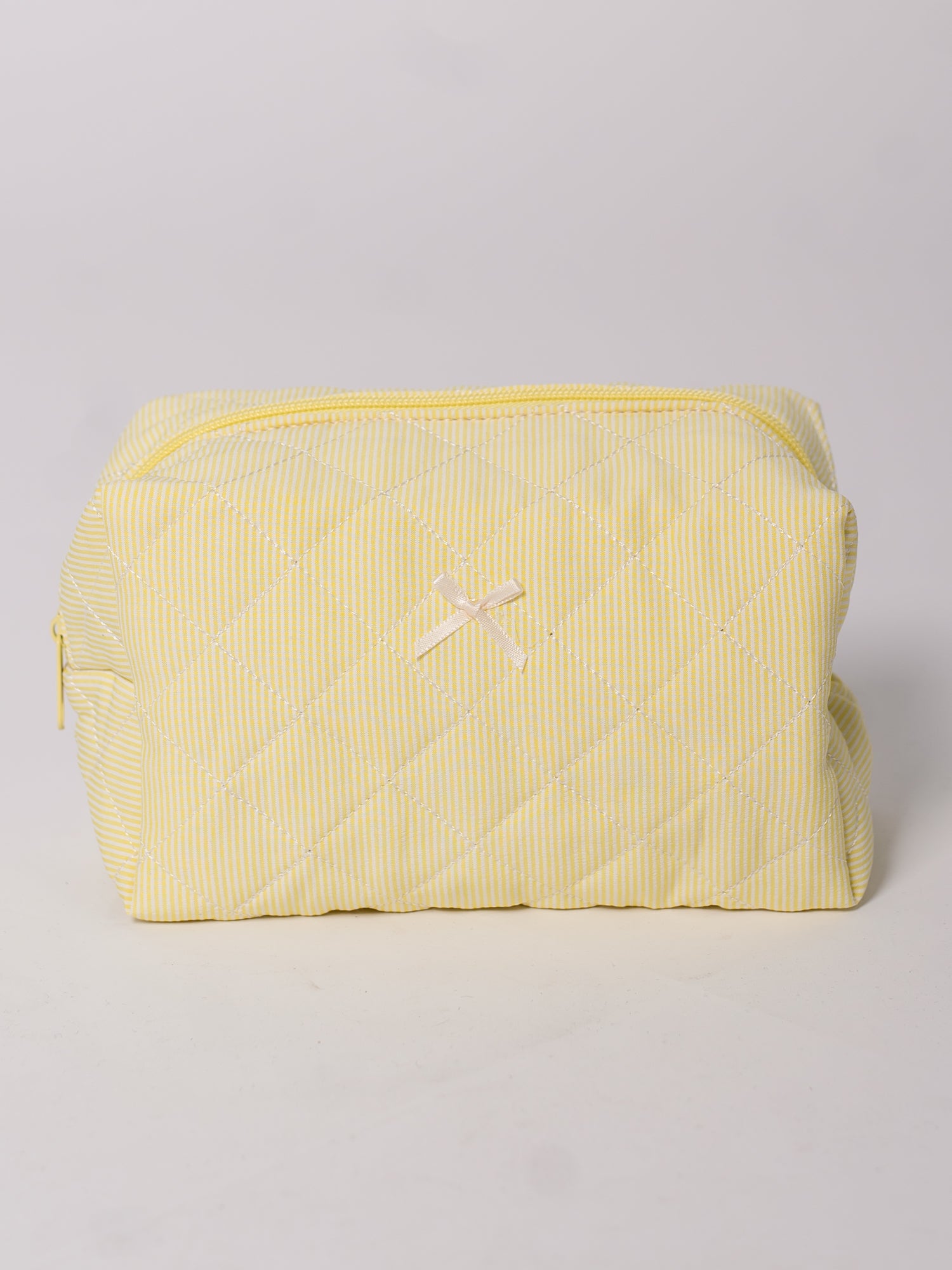 Holiday Kosmetik Tasche - Gelb/Gestreift