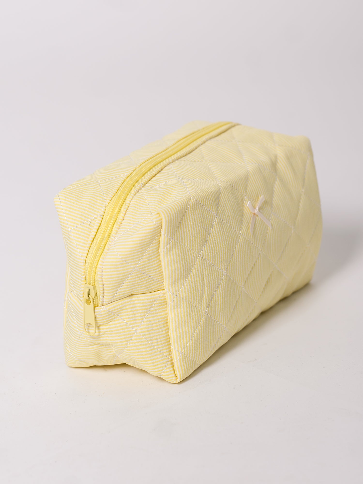 Holiday Kosmetik Tasche - Gelb/Gestreift