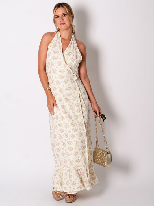 Summer Dream Kleid - Creme/Rosé