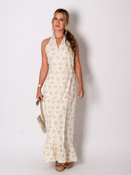 Summer Dream Kleid - Creme/Rosé