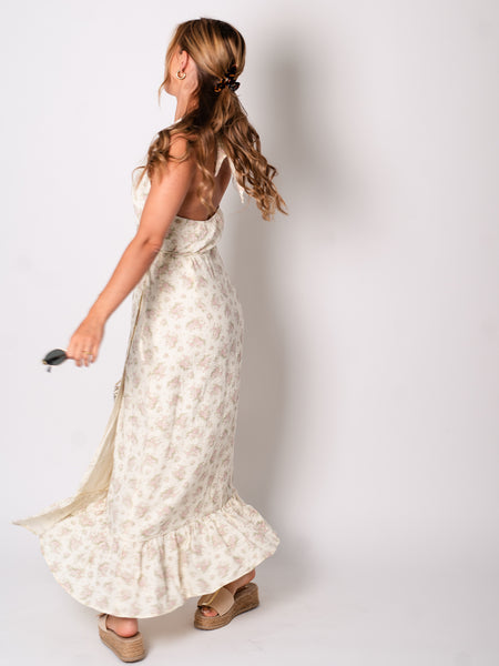 Summer Dream Kleid - Creme/Rosé
