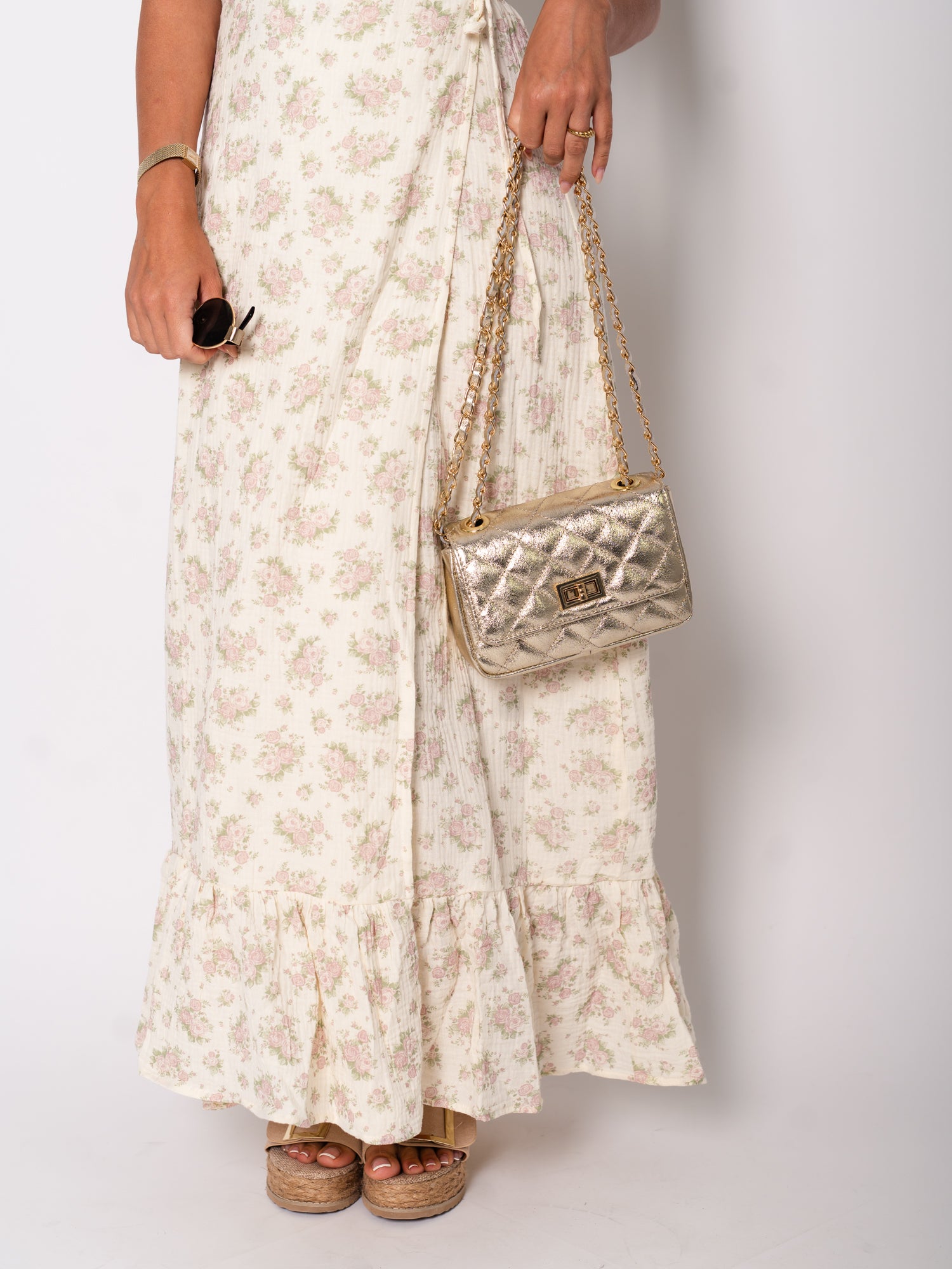 Summer Dream Kleid - Creme/Rosé