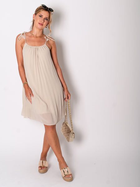 Airy Belle Kleid - Beige