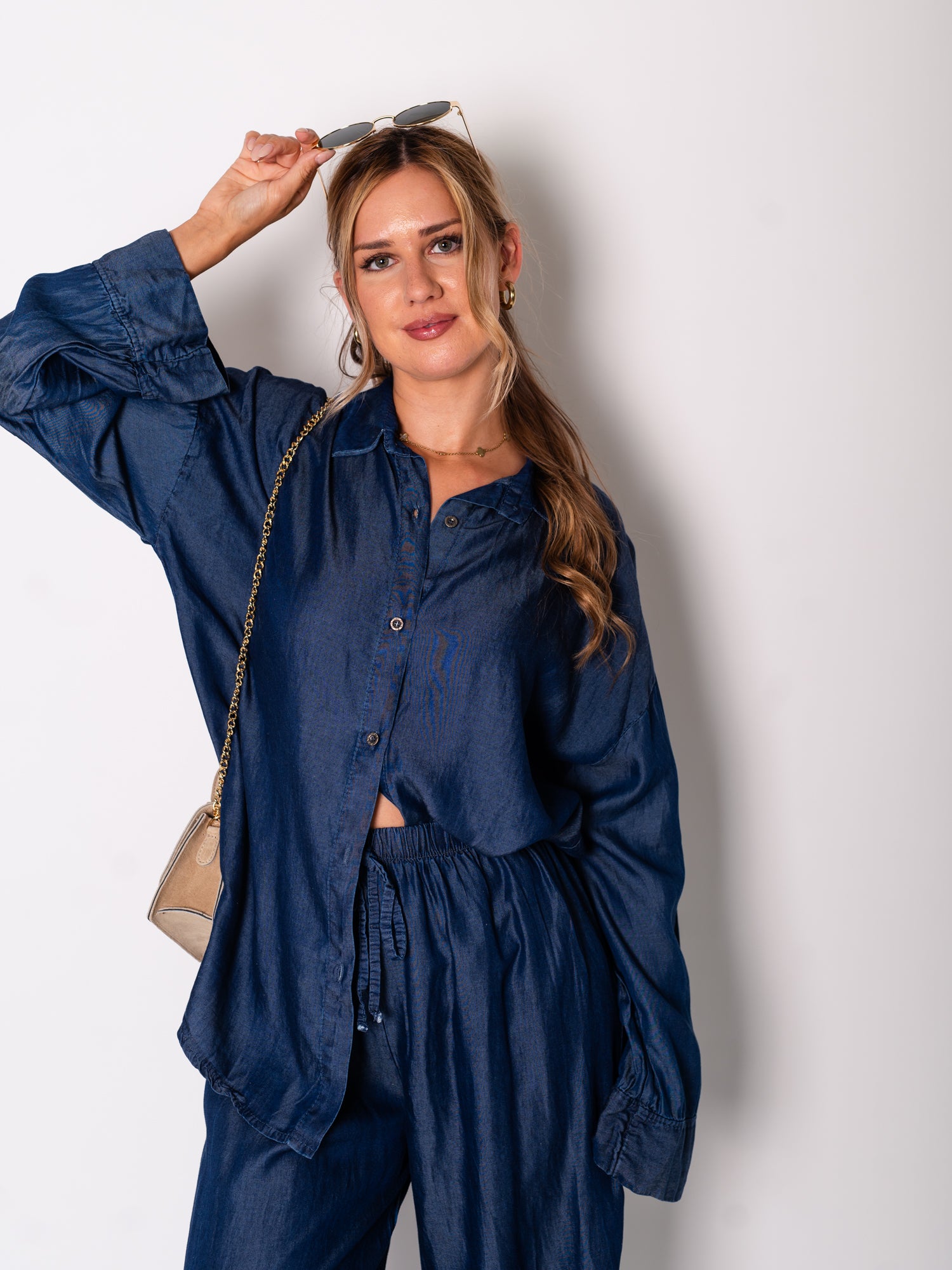 Jeans Zweiteiler - Dunkelblau
