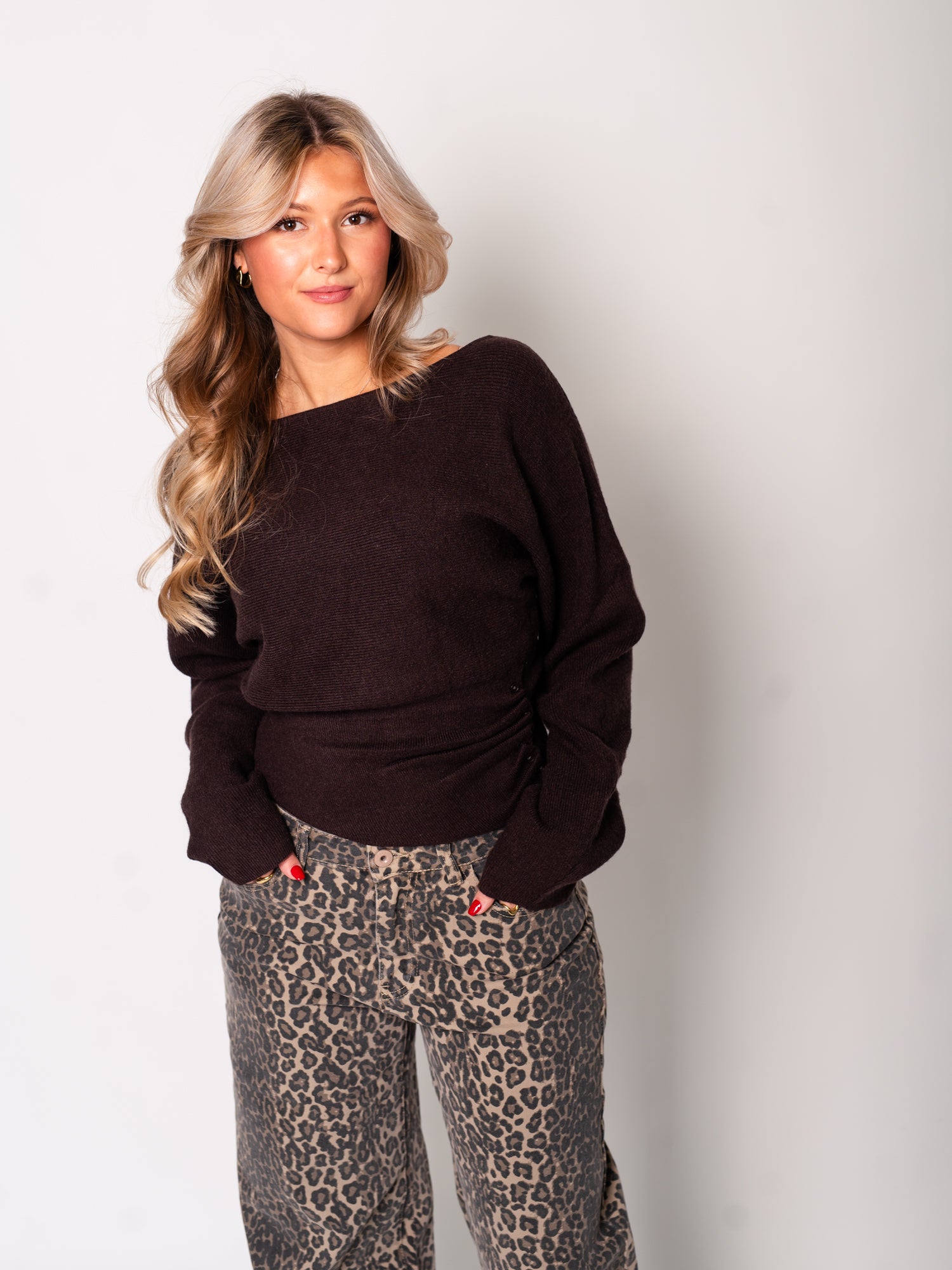 Kate Pullover - Dunkelbraun