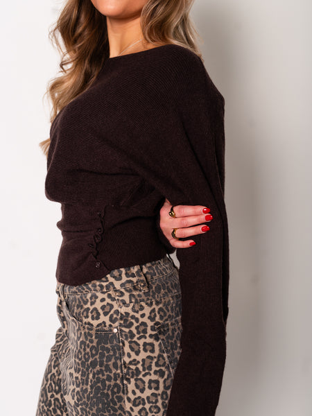 Kate Pullover - Dunkelbraun