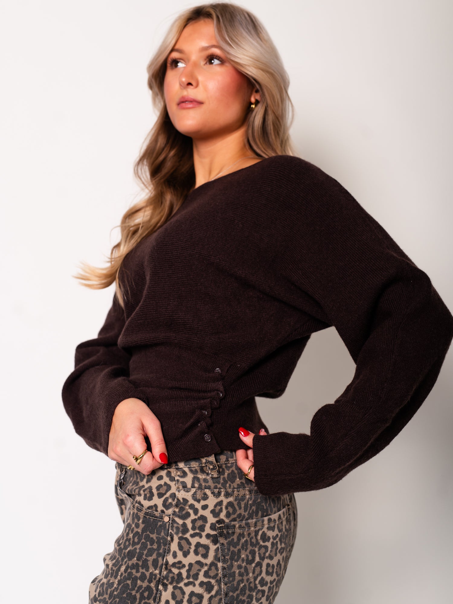 Kate Pullover - Dunkelbraun