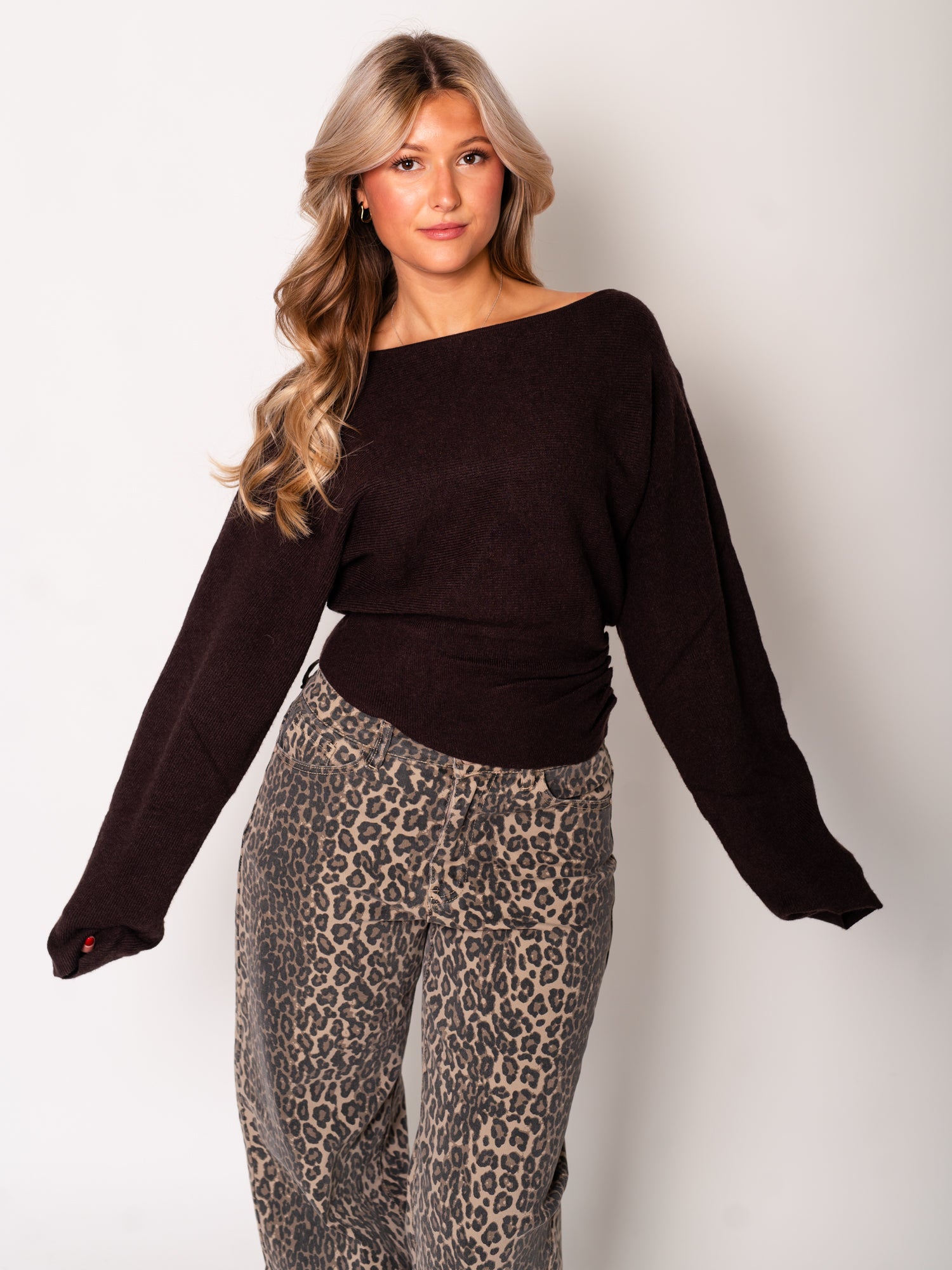 Kate Pullover - Dunkelbraun