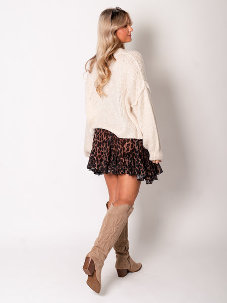 Lucy Strick Pullover - Creme