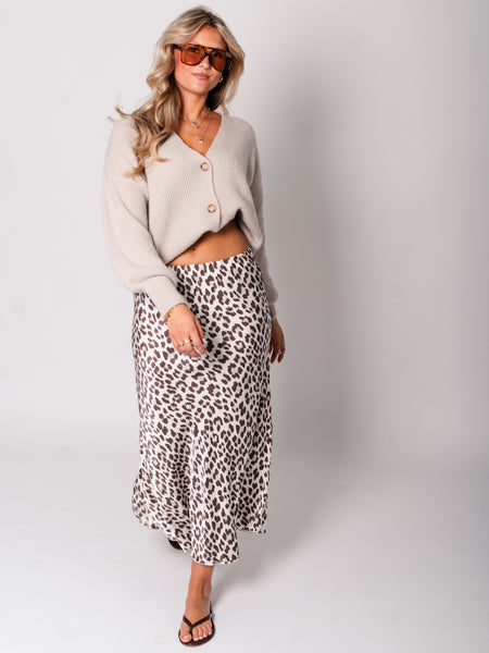 NINA Strickjacke - Beige