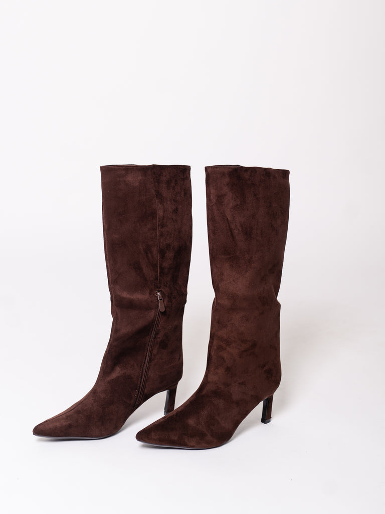 Feli Absatz Stiefel - Braun