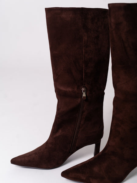 Feli Absatz Stiefel - Braun