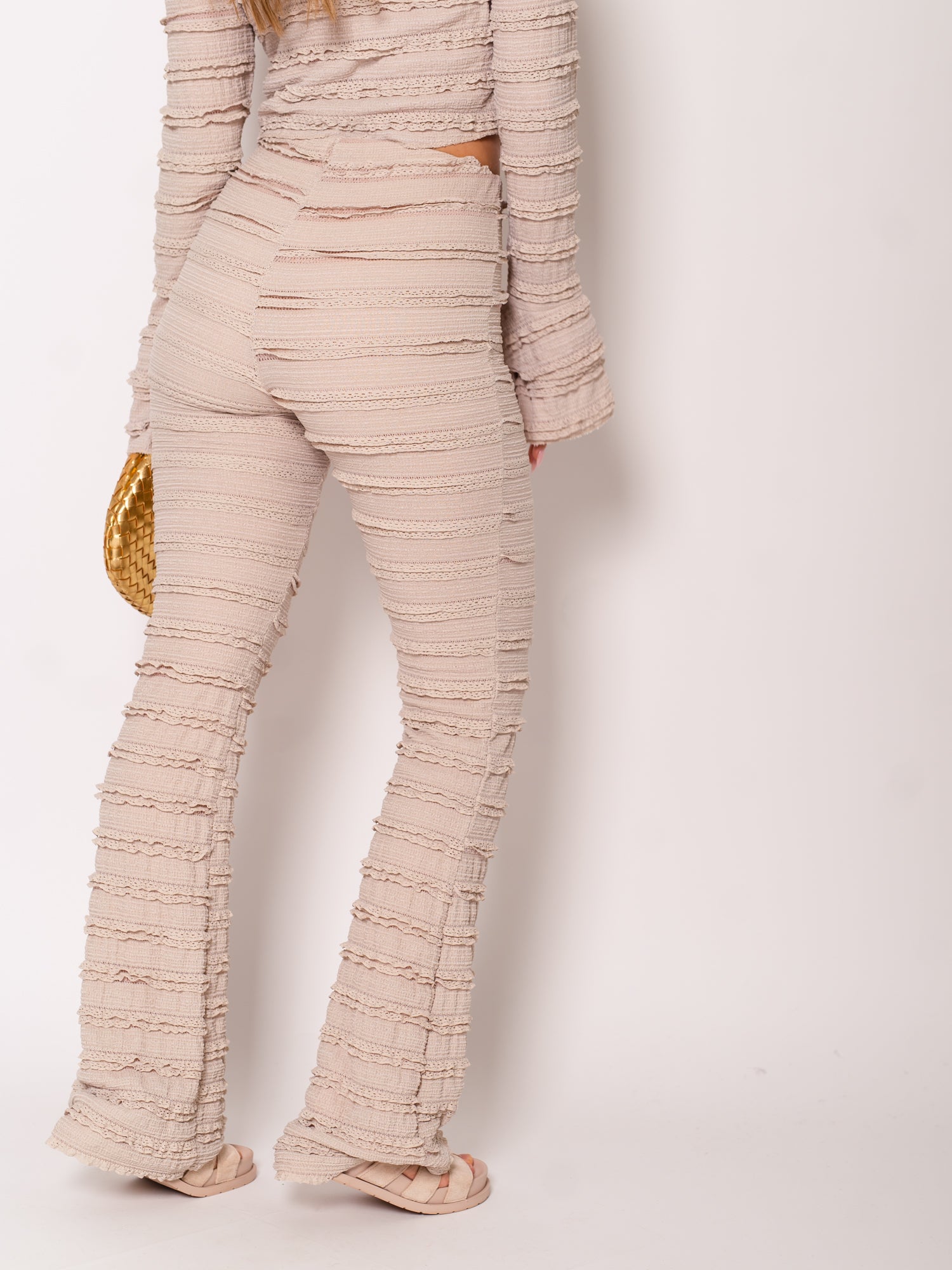 Carry Spitzen Hose - Beige