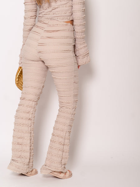 Carry Spitzen Hose - Beige