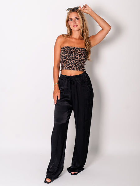 Nala Bandeau Top - Leo/Camel