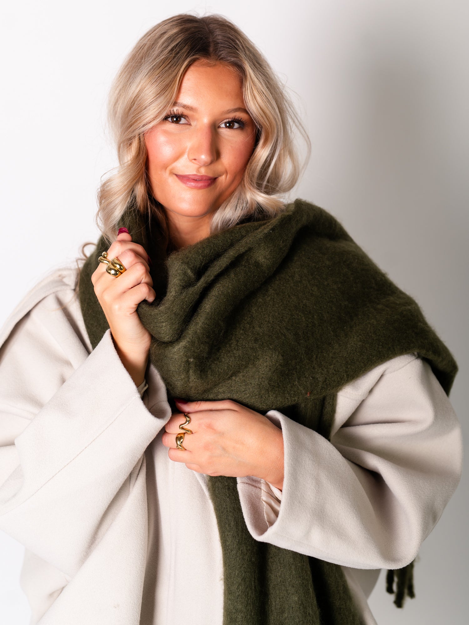 Colour Schal - Khaki