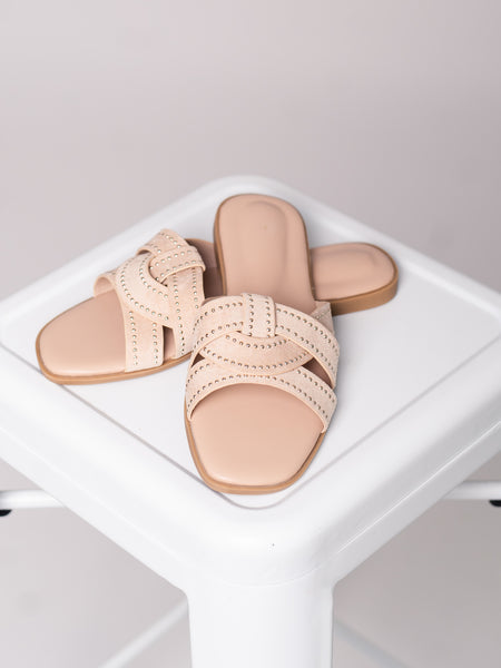 Maya Pantolette - Beige