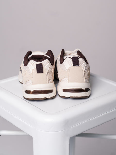 Chunky Sneakers - Weiß/Beige/Braun