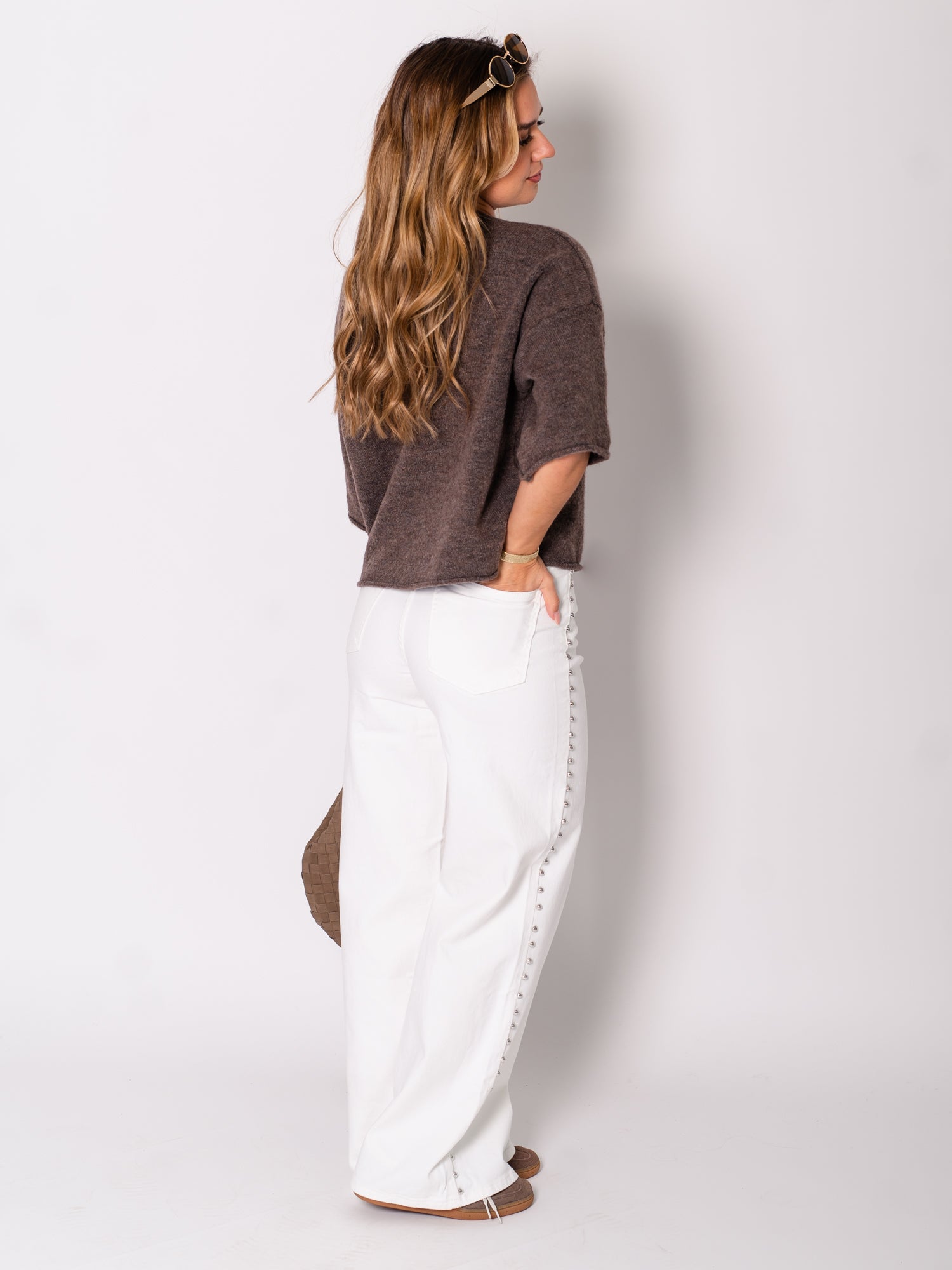 Christina Soft Strickjacke - Coffee