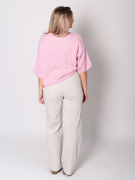 Christina Soft Strickjacke - Rosa