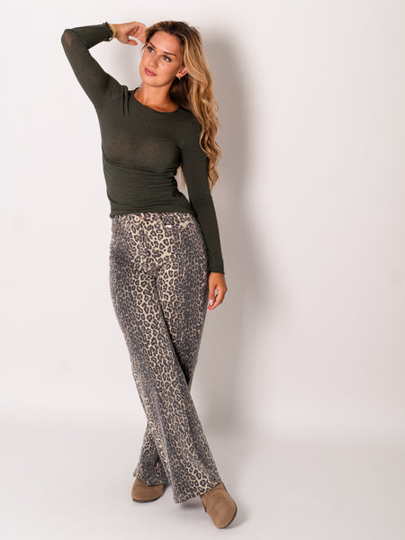 Cashmere Longsleeve - Khaki