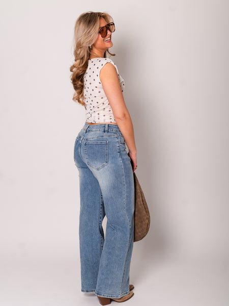 Dots Trend Top - Creme