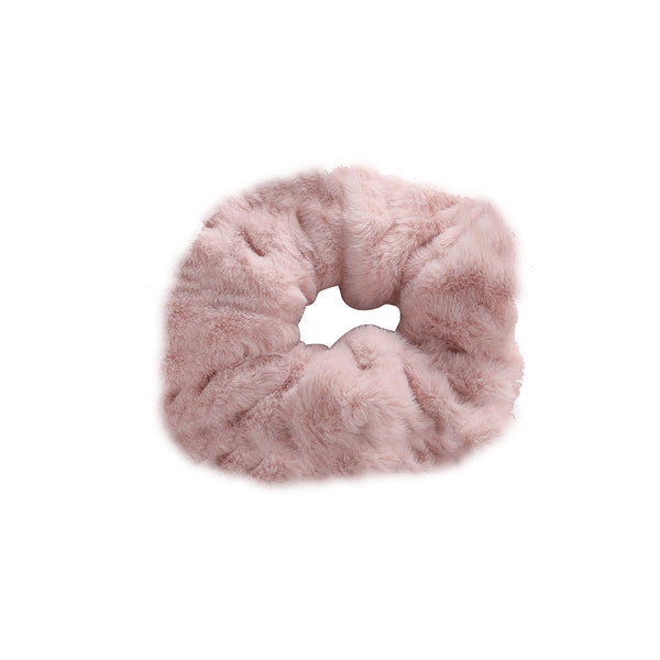 Furry Scrunchie - Rosa