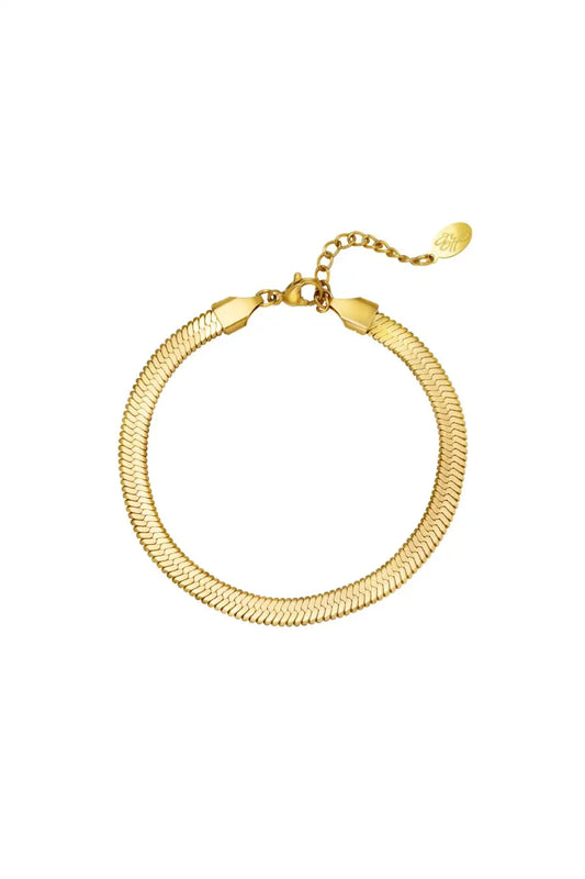 Snake Armband - Gold