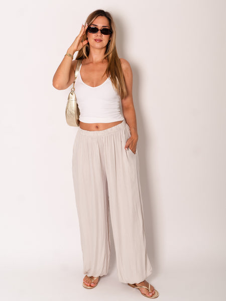 Ballon Hose - Beige