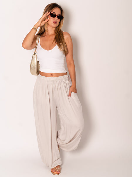 Ballon Hose - Beige