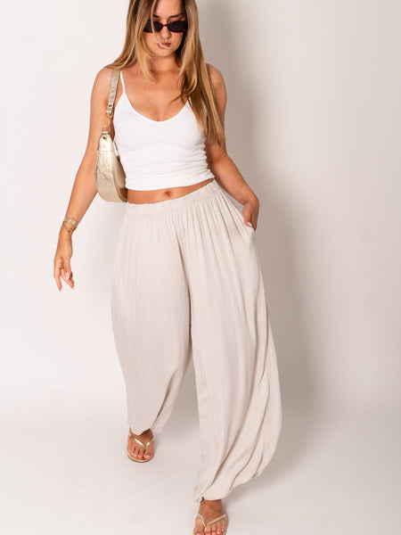 Ballon Hose - Beige