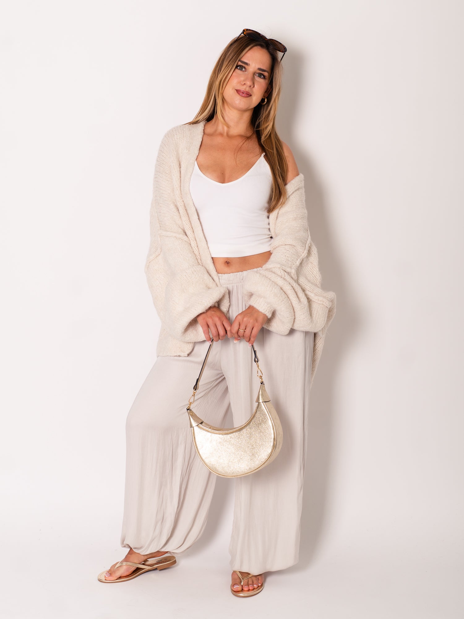 Ballon Hose - Beige