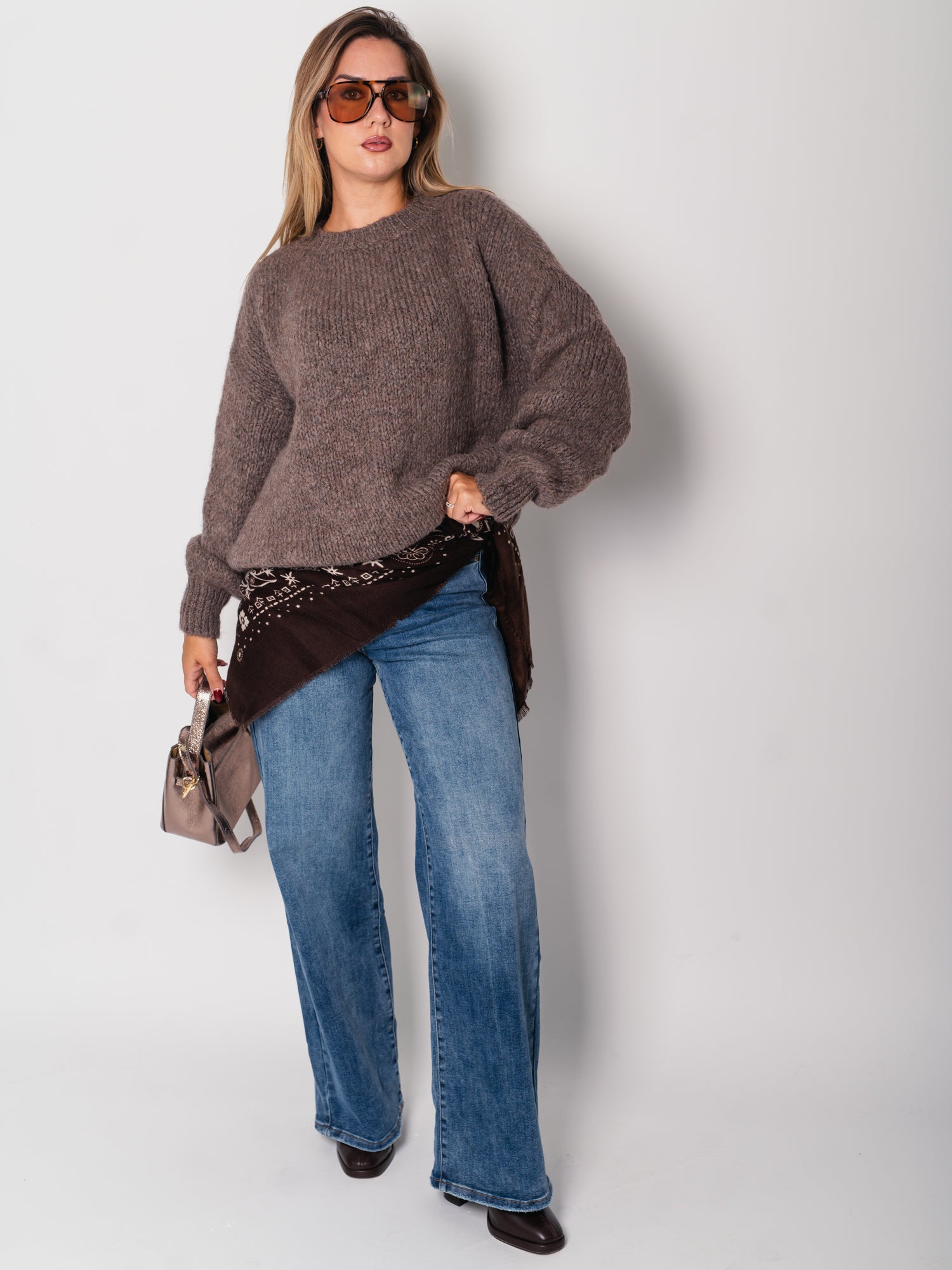 Marli Absatz Stiefel - Dunkelbraun
