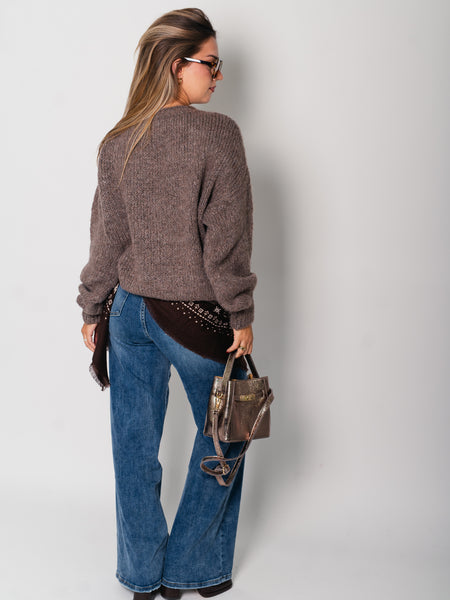 Confident Pullover - Coffee