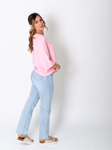 Hermine Strick Pullover - Pink