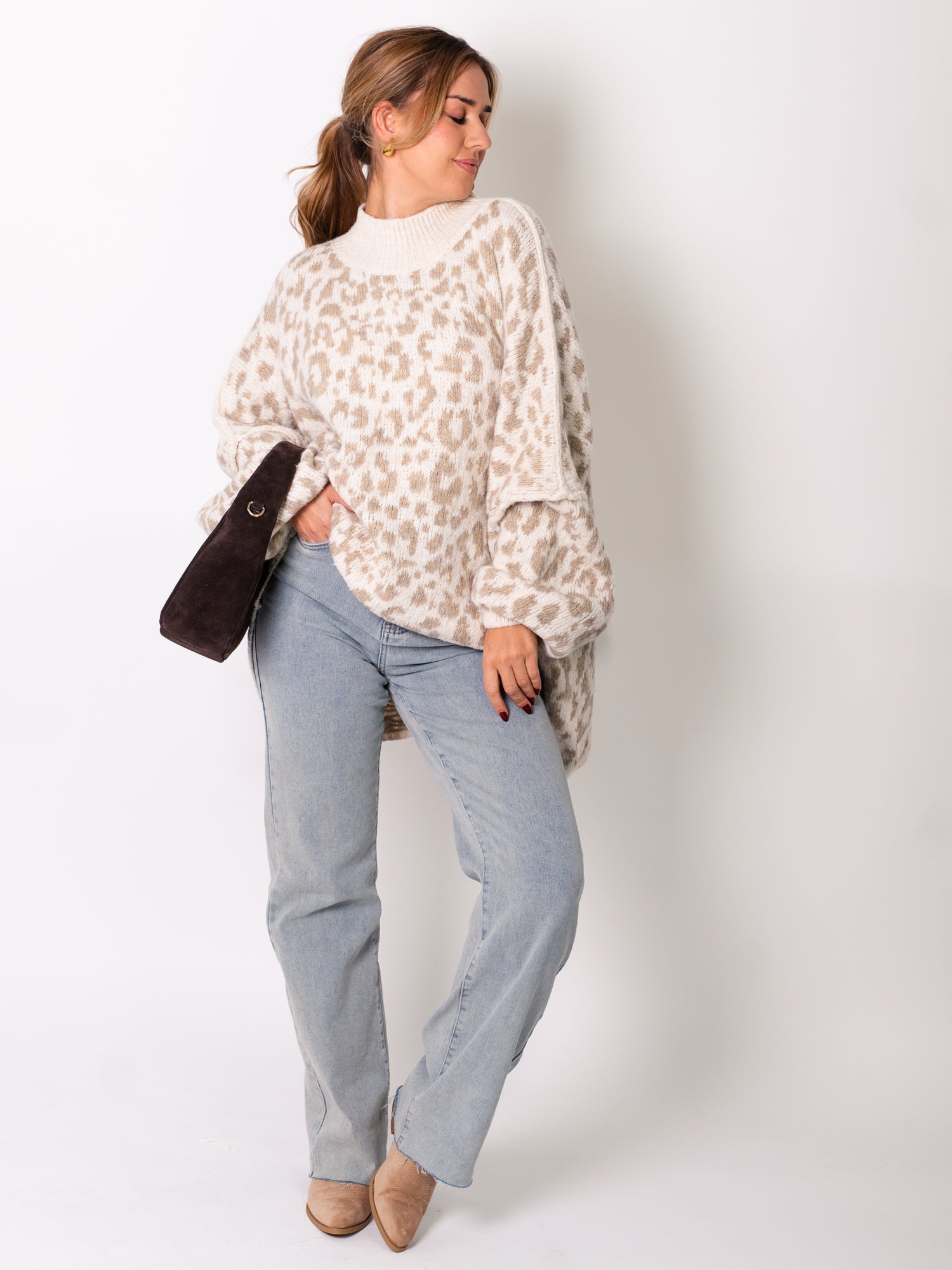 Leo Strick Pullover - Beige