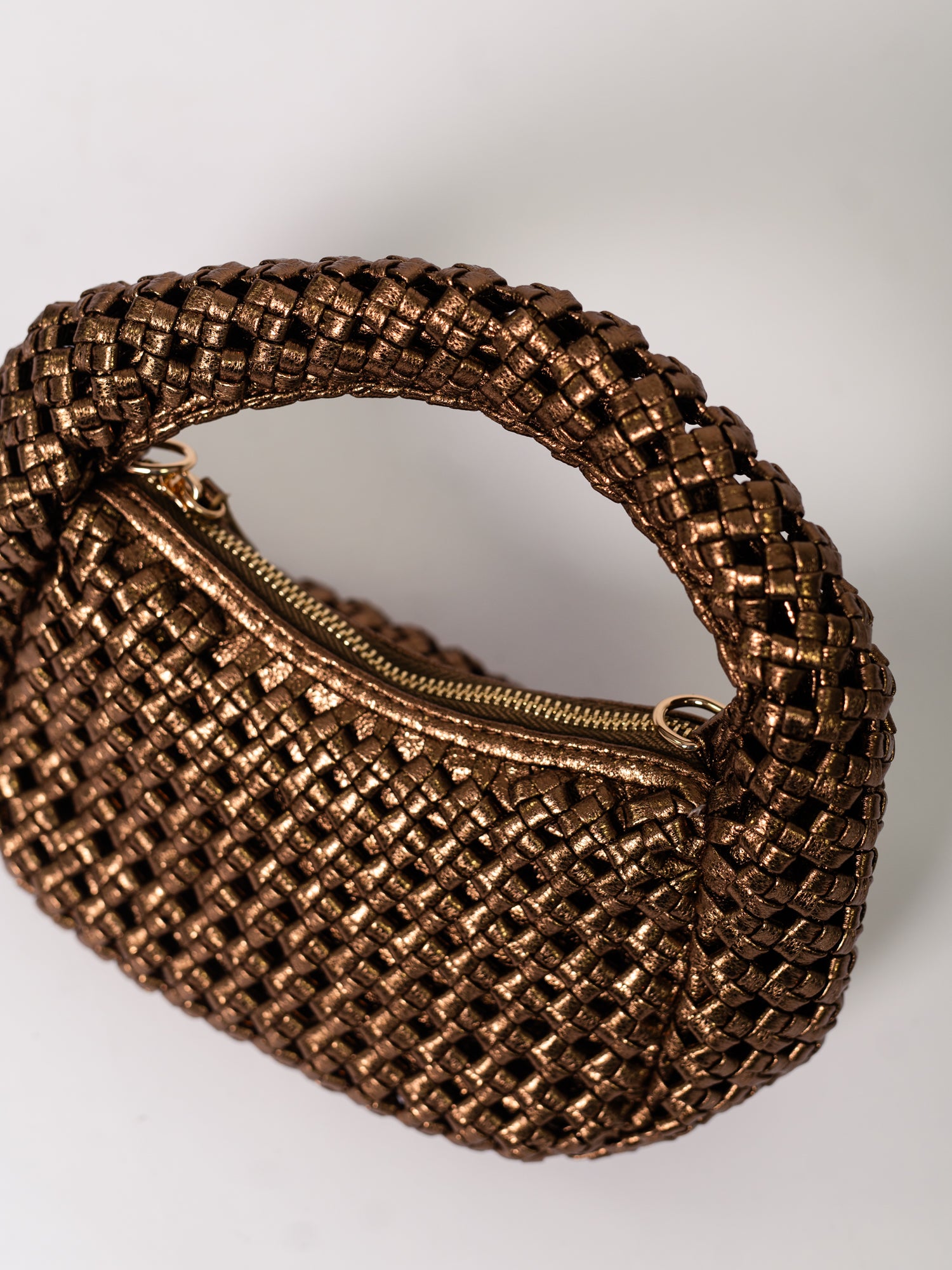 Braided Bag - Bronze