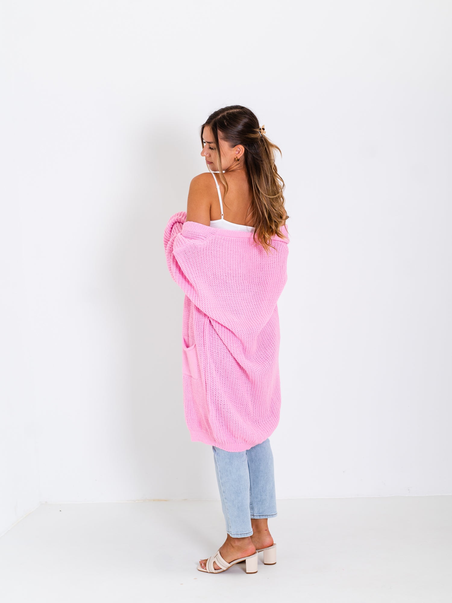 Clara Strickjacke - Babypink