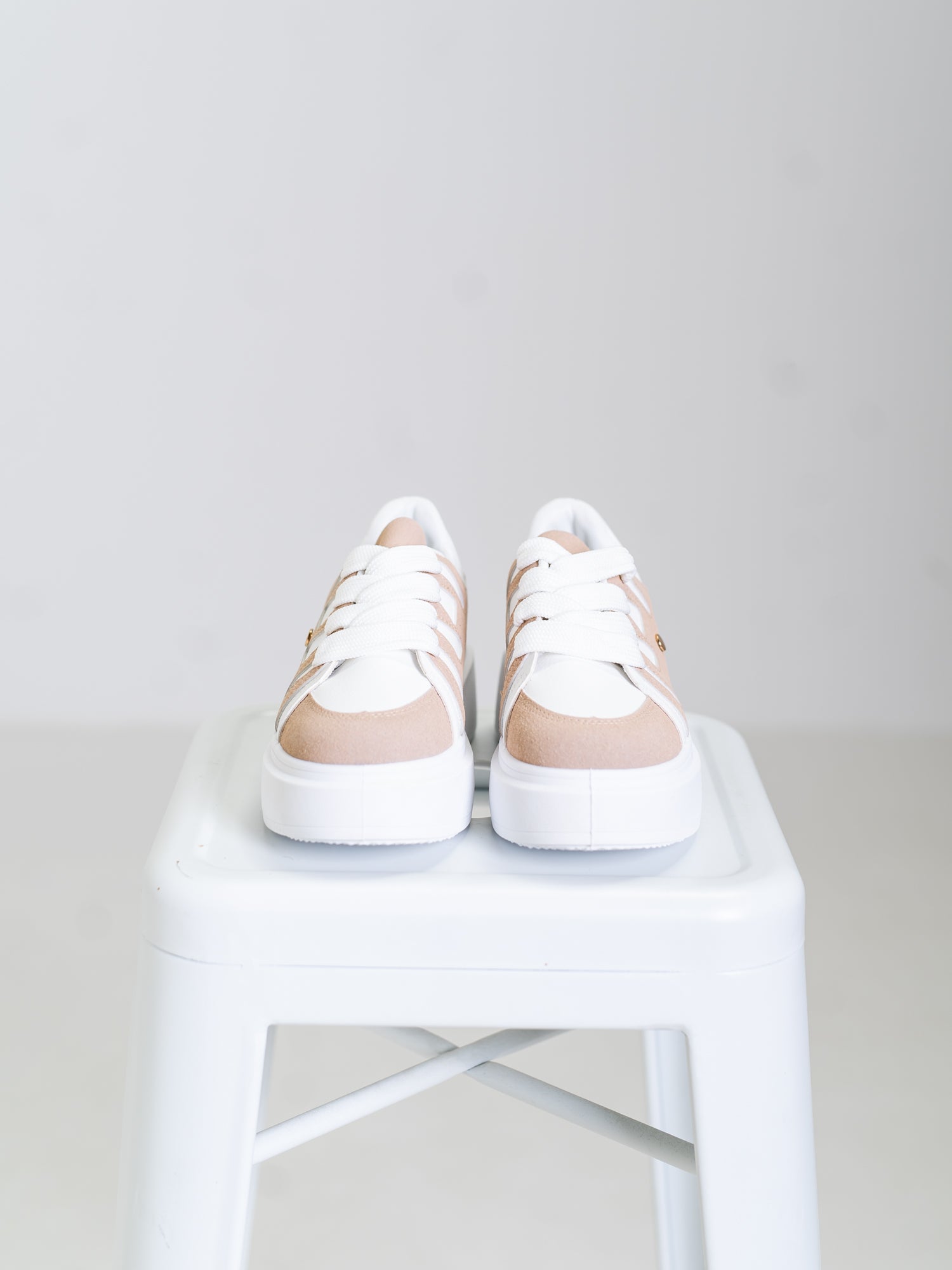 Go On Sneakers - Weiß/Taupe
