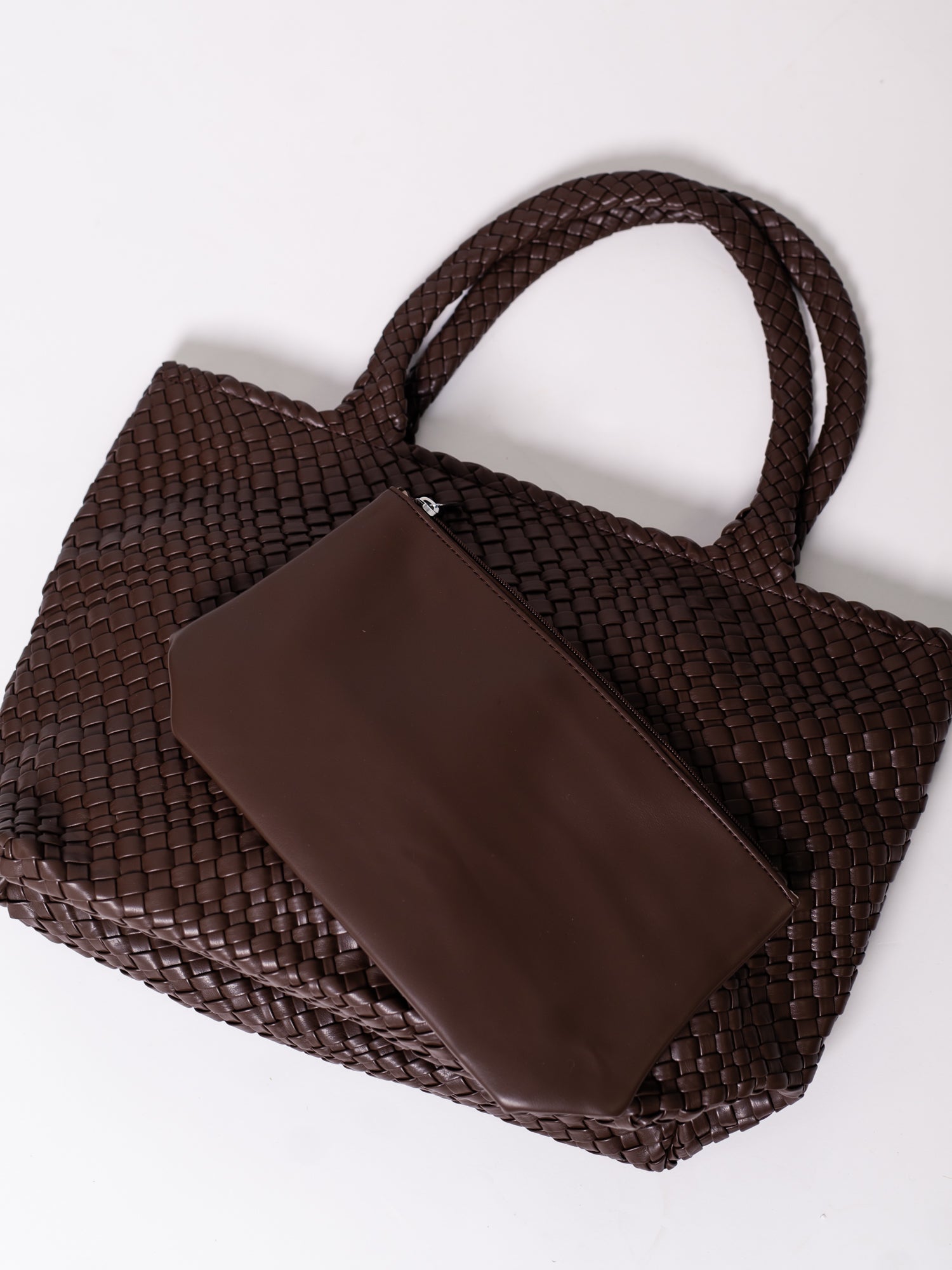 Braided Belle Shopper - Espresso