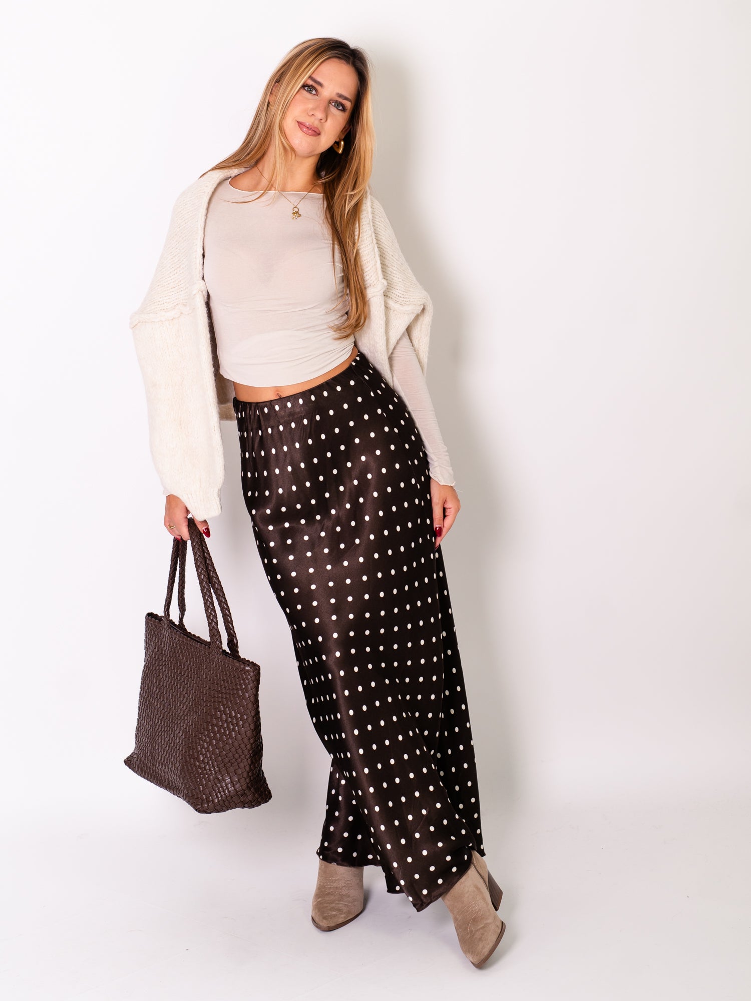 Dot Midi Rock - Braun